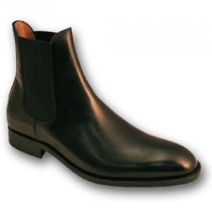 Boots homme cuir noire