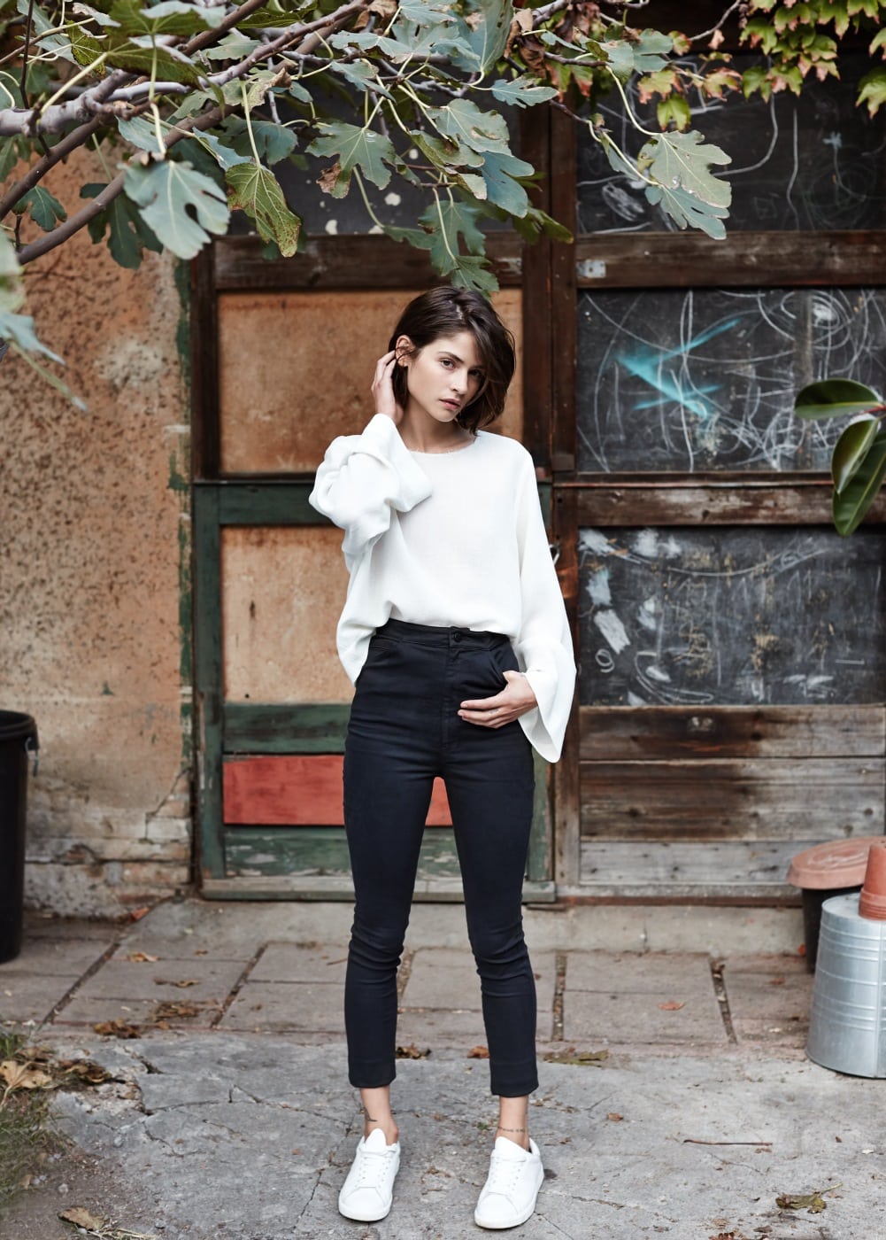 Tenue jean taille haute Clearance