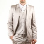 Costume de mariage fashion gris wedding